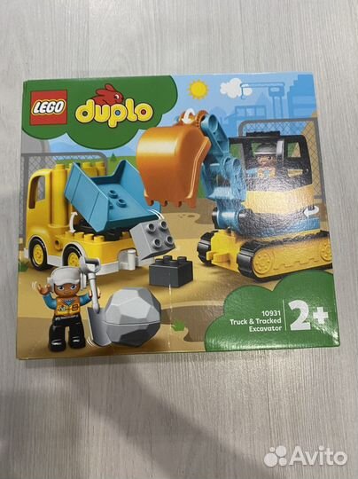 Lego duplo 10931 Грузовик и Гусеничный экскаватор