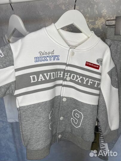 Костюм тройка с бомпером в Американском стиле