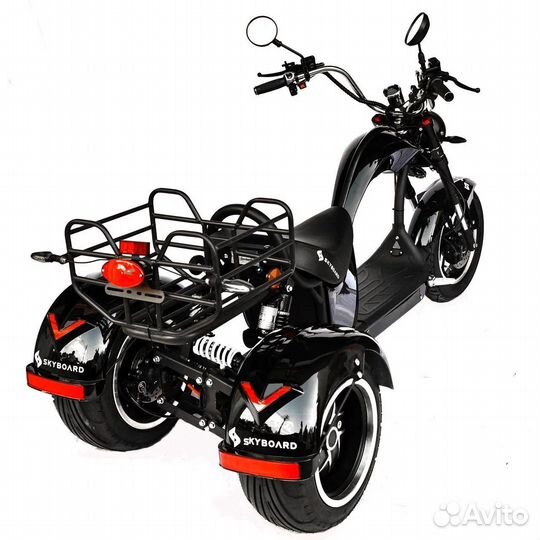 Электроскутер SkyBoard Trike Chopper-4000 Wide Pro