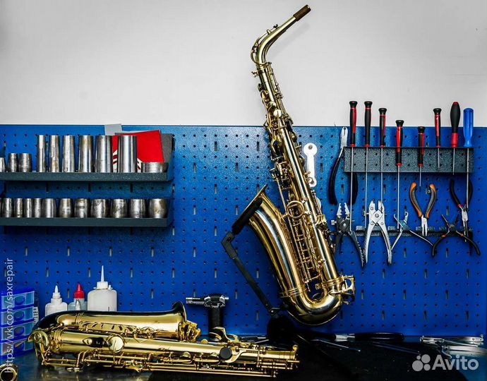 Ремонт саксофонов 