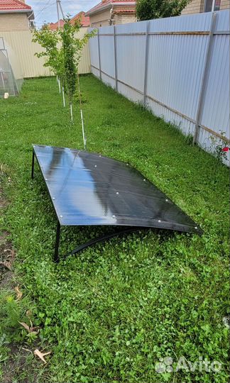 Навес металлический, козырёк