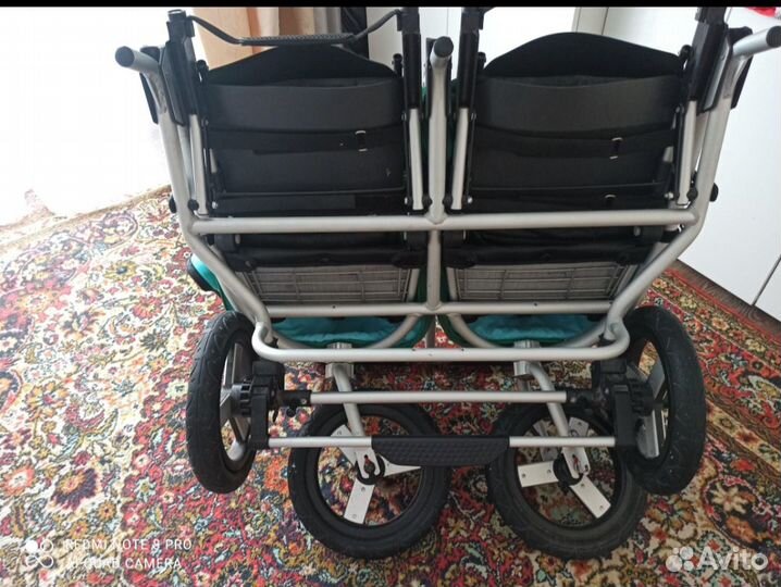 Коляска детская Bumbleride Twin 2в1 для двойни