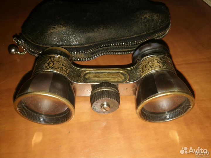 Бинокль Emil Busch Multinett перламутр Германия