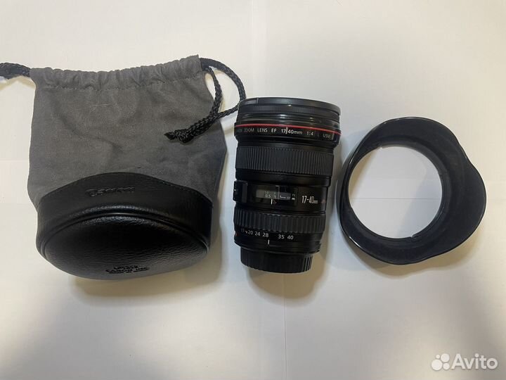 Объектив Canon EF 17-40mm 1:4 L USM