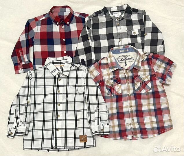 Рубашки для мальчика, 80-86