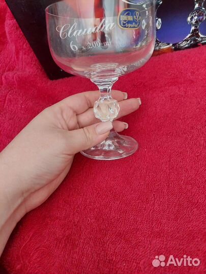 Хрустальные бокалы креманки