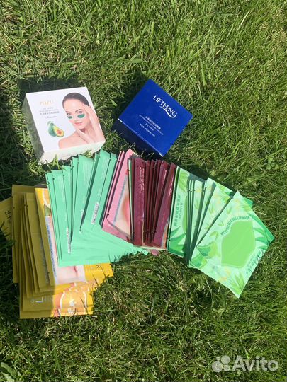 Патчи для губ и глаз