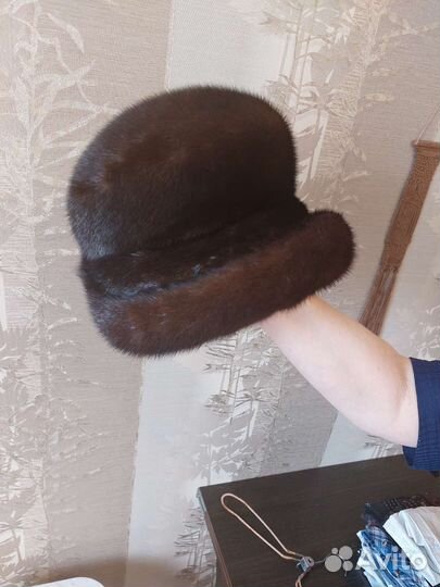Шапка меховая, норка