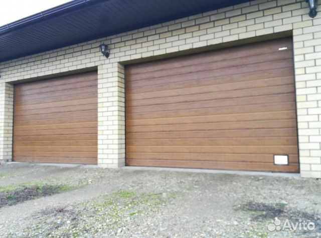 Секционные ворота для гаража и производства