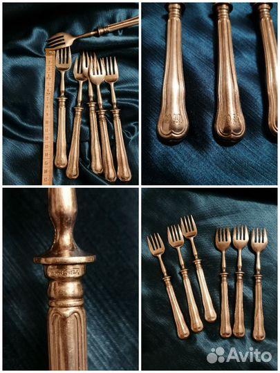 Набор 6 вилок. Norblin до1915 г