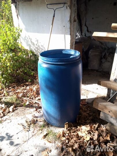 Бочка пластиковая пищевая