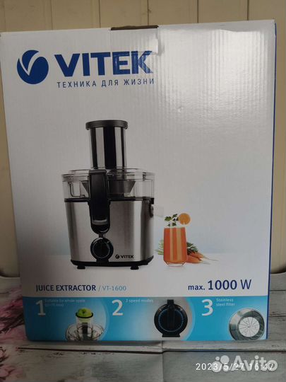 Соковыжималка vitek VT-1600 новая