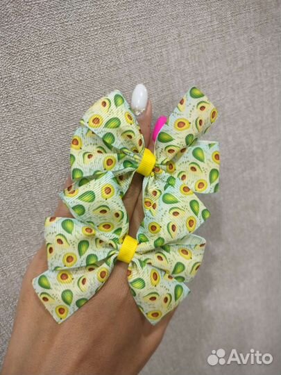 Резиночки для волос ручной работы