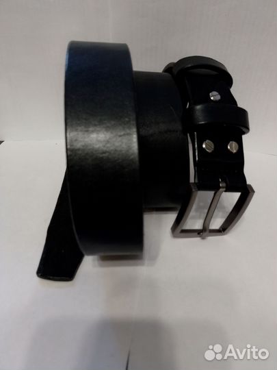 Мужской кожаный ремень ручной работы