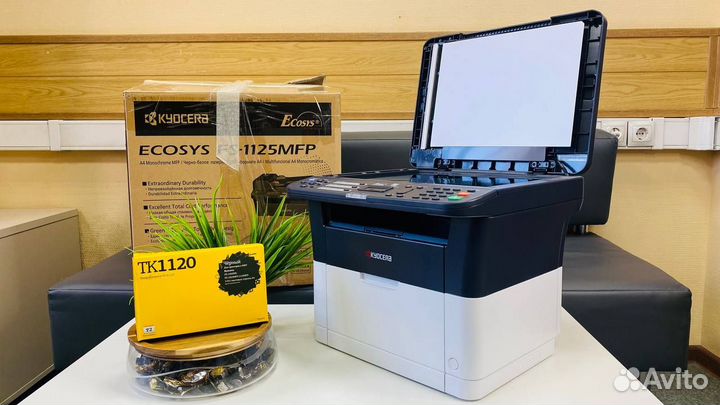 Мфу лазерное Kyocera FS-1125MFP