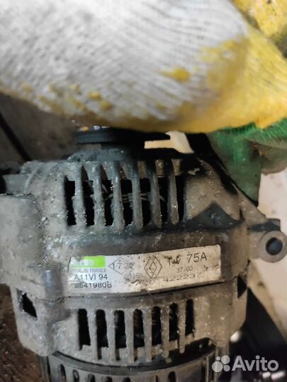 Генератор рено клио симбол кангу