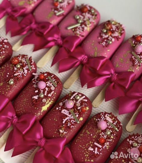 Эскимо, кейкпопсы, муссовые эскимо кейтеринг