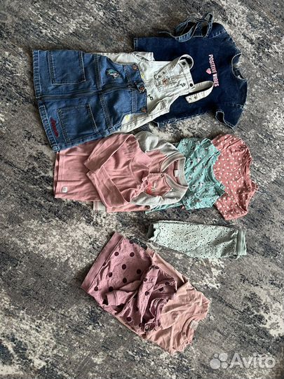 Вещи на девочку 80 92