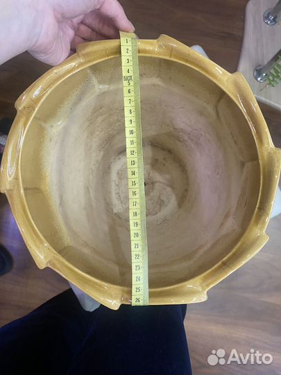 Керамический горшок для цветов напольный