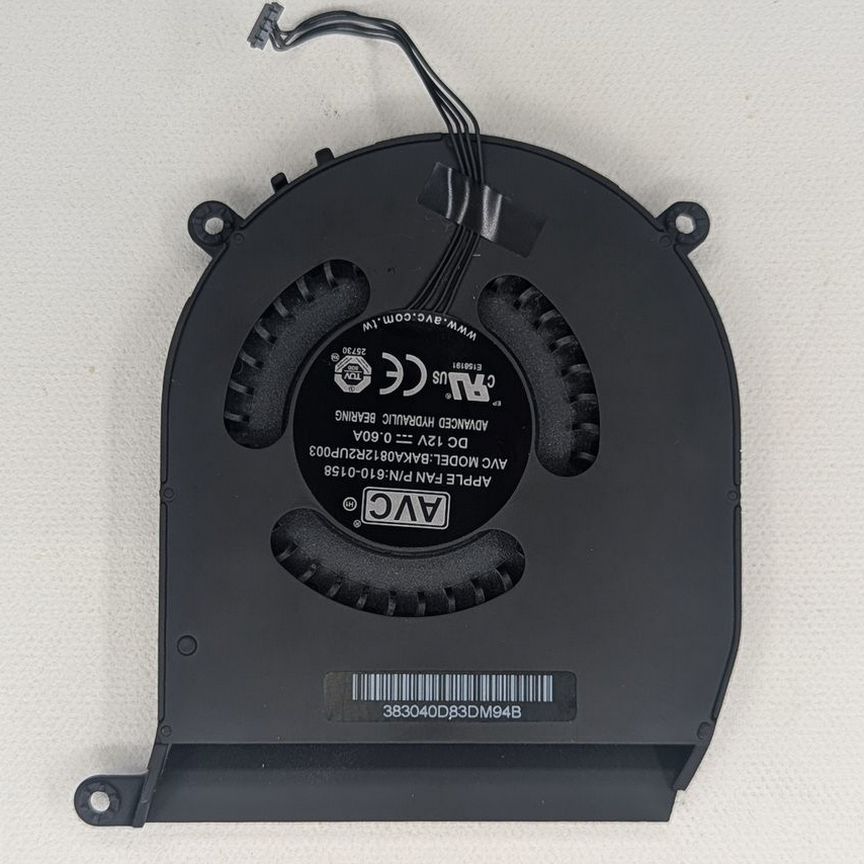 [610-0158] Вентилятор Baka0812r2up003, Avc, Apple M