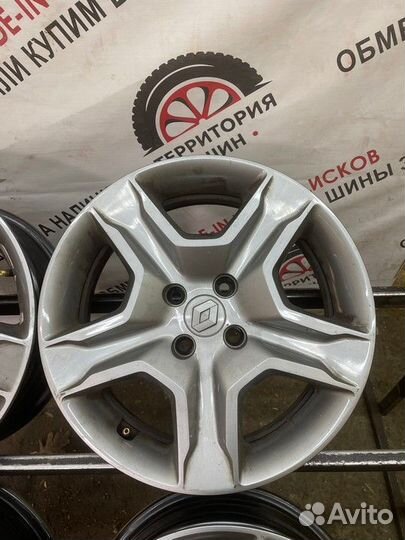 Штампы Renault С Колпаками Оригинал R16 4*114,3 ет37 6J цо66,1