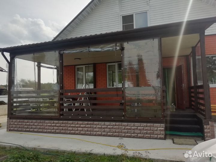 Мягкие окна из пленки пвх