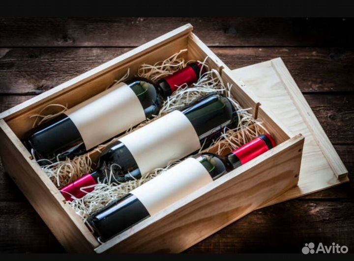 Ящик деревянный для вина