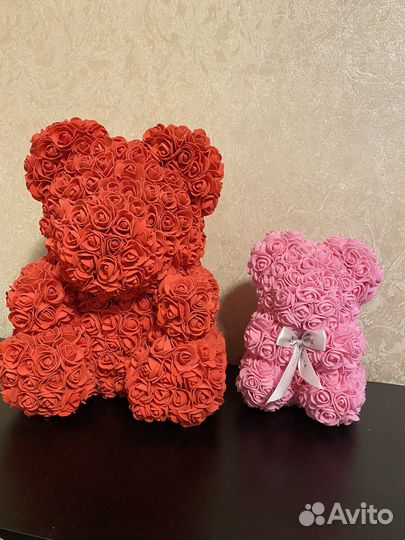 Мишки из роз от Notta & Belle