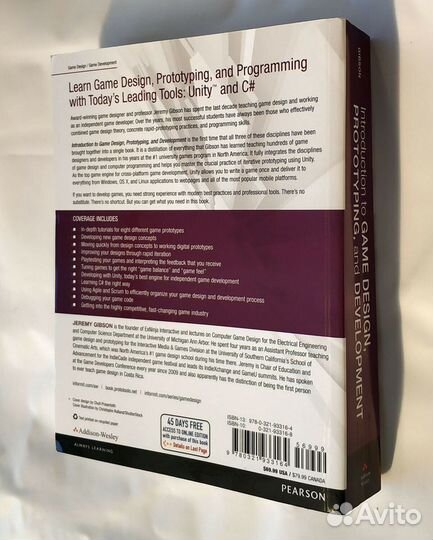 Книга game design, prototyping & development