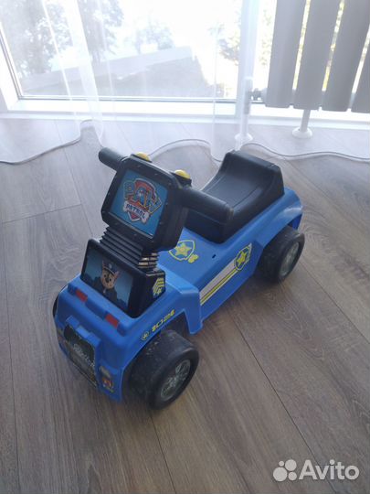 Детская каталка с музыкой