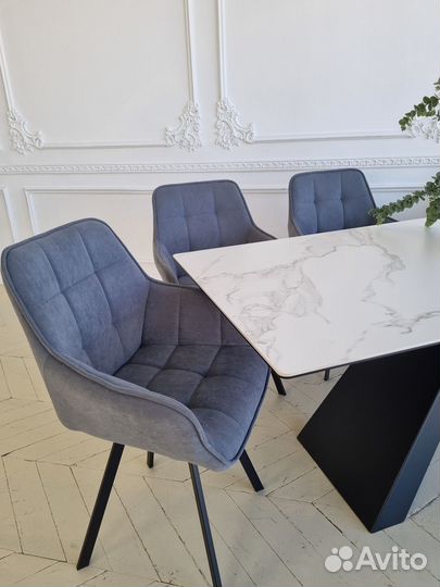 Стол Керамика Белая