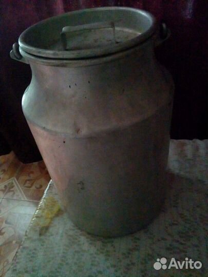 Бидон алюминиевый 6,5 л