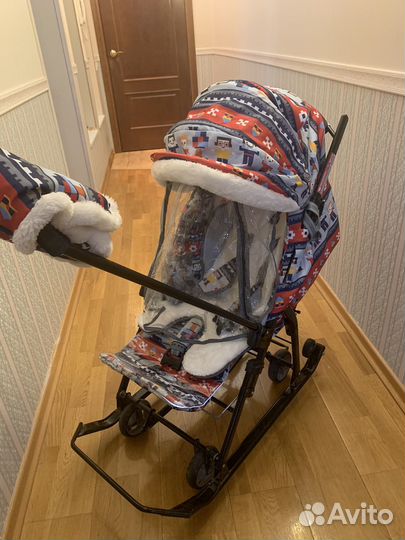 Коляска санки