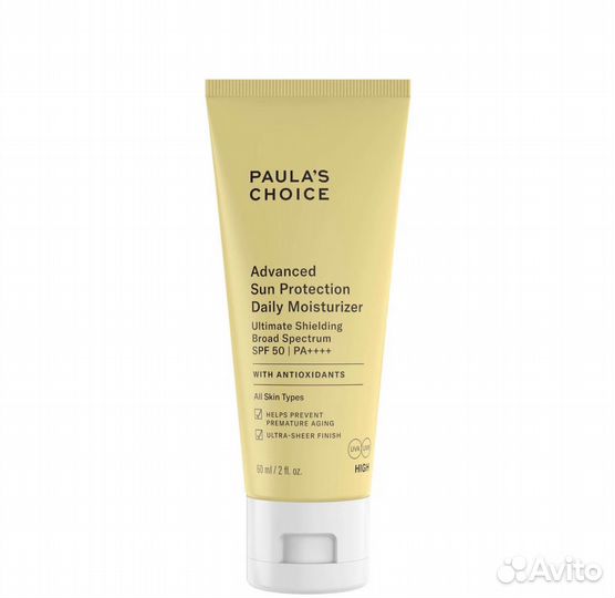 Paula’s Choice Advanced Sun солнцезащитный крем