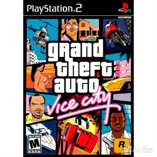 Grand Theft Auto GTA Vice City PS2 анг. б\у