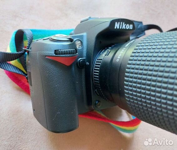Nikon D90 kit Nikon 75-240mm объявление продам