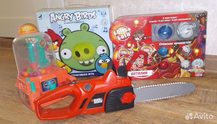 Детские игрушки пакетом для мальчика