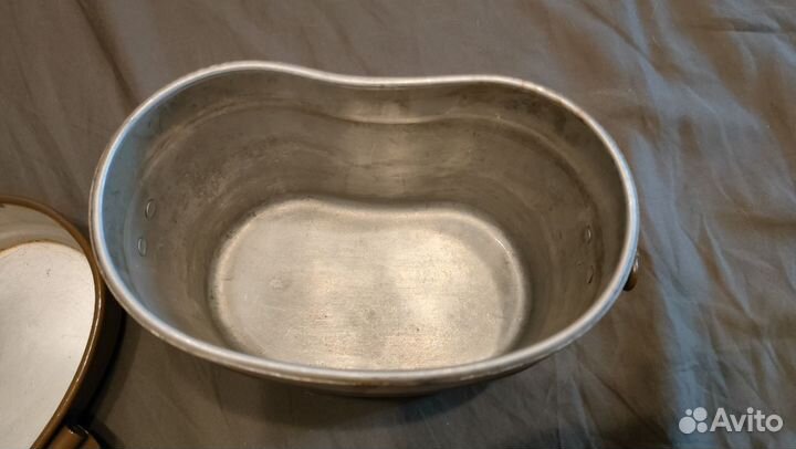 Котелок походный армейский, б/у