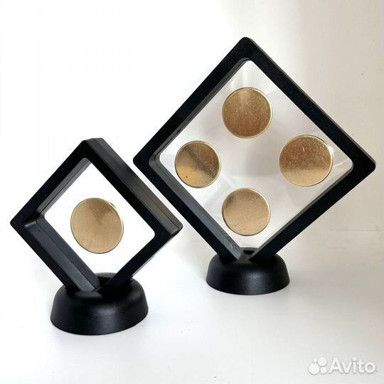 Футляр-рамка для монет и медалей мембранная 11х11