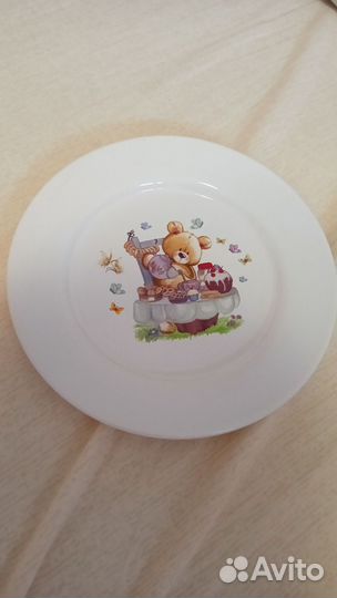 Новая тарелка блюдо детское