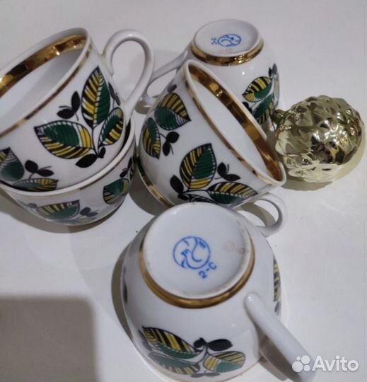 Фарфоровые тернопольский чашечки СССР