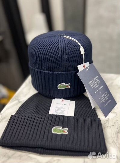 Мужская шапка Lacoste
