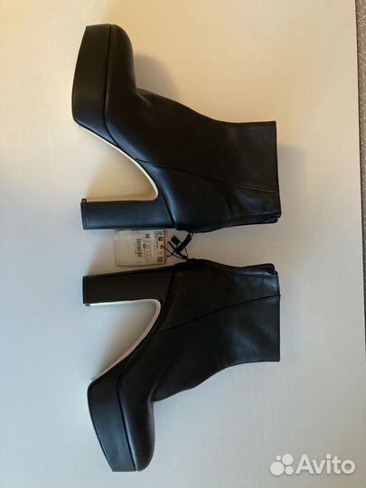 Ботильоны натуральная кожа 38