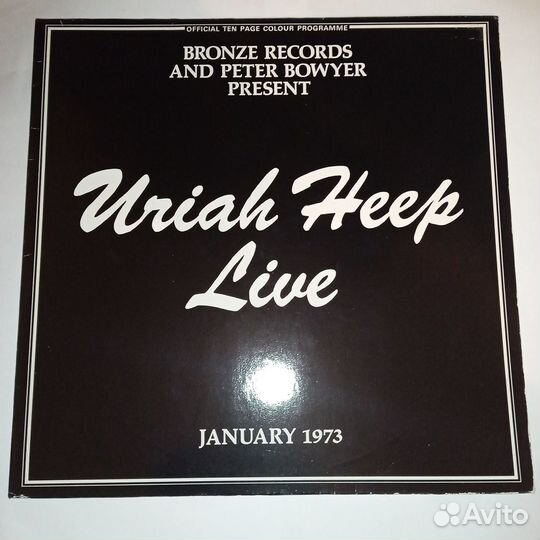 2LP.Uriah Heep – Uriah Heep Live - 1973/75
