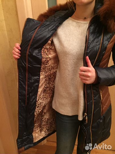 Пуховик новый