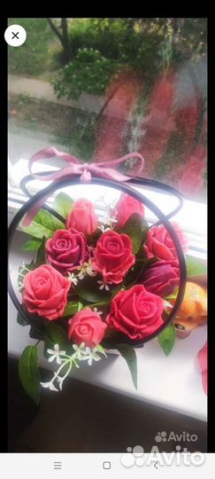 Букет из мыла