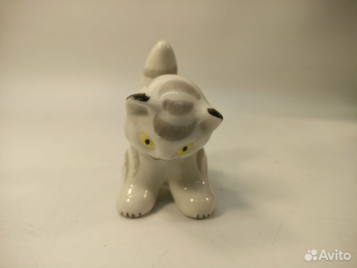 Статуэтка Котенок Вербилки СССР