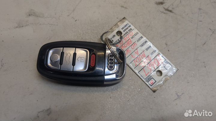 Ключ зажигания Audi A7, 2012