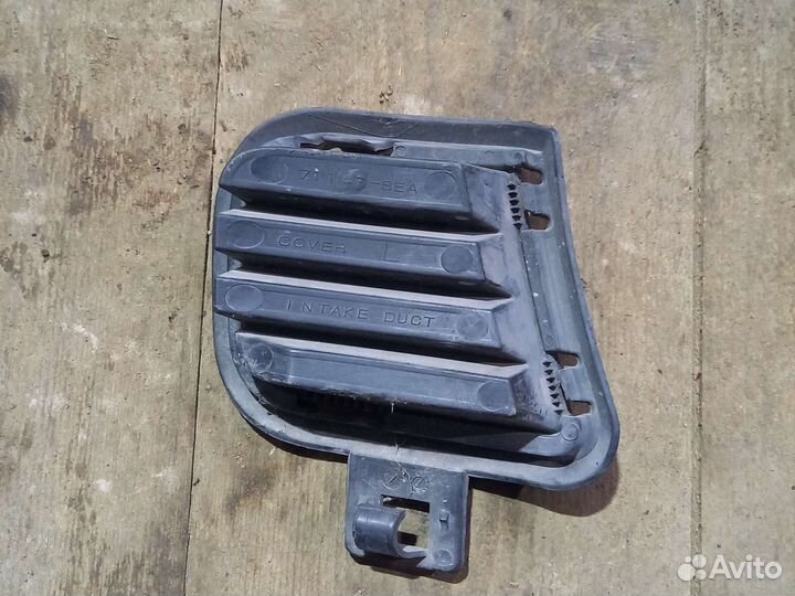 Honda accord 7 рестайлинг накладка бампера