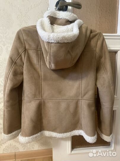 Дубленка авиатор женская